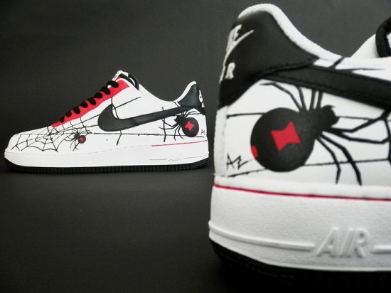 Black Widow Spider Custom Nike Air 