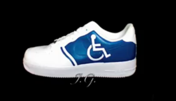 custom logo nike shoes