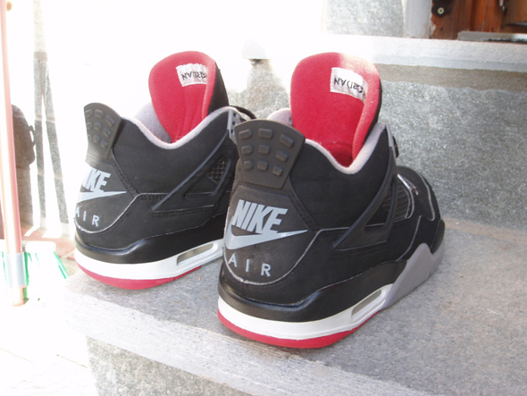 jordans with nike air on back