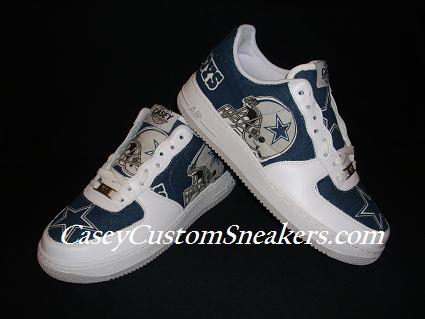 custom dallas cowboys nike shoes
