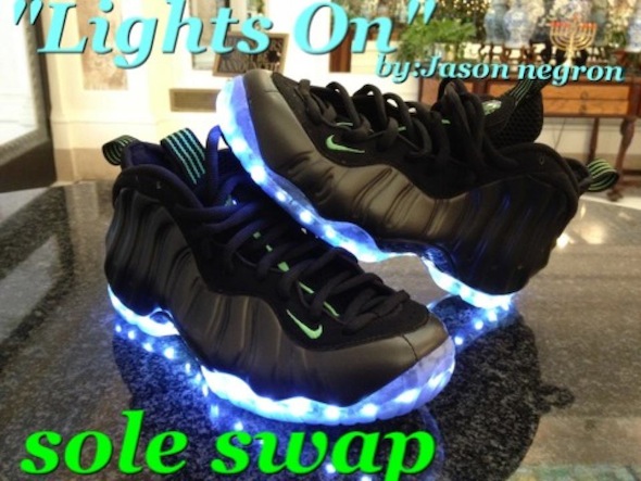 nike basketball shoes light up