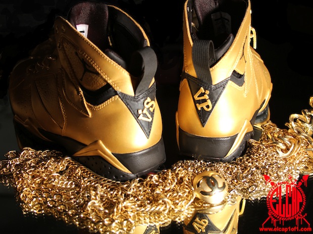 Air Jordan 7 ASAP Rocky Goldie Video Shoes (2)