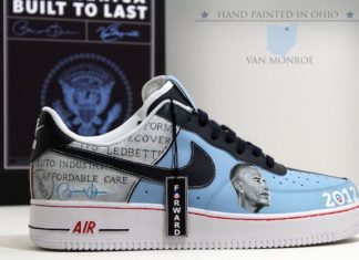 obama nike air force one