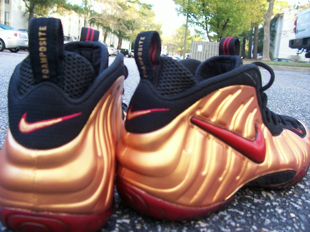 red and gold foamposites