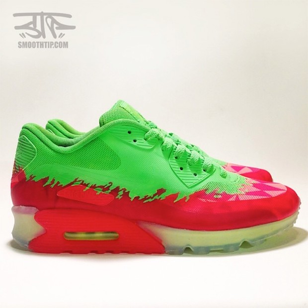 smoothtip-nike-air-max-90-ice-red-customs-2