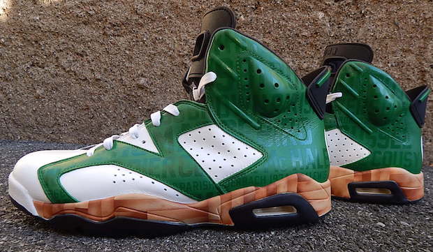 Boston Celtics Air Jordan Customs by Sab