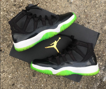 jordan 11 green