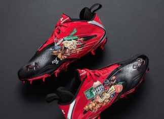 Mache Customs Julio Jones Super Bowl Football Cleats