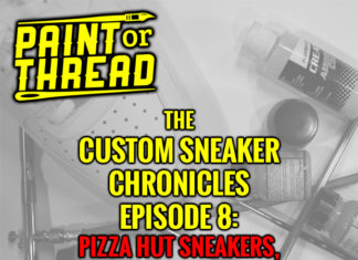 sneaker podcast paintorthread pizza hut sneakers