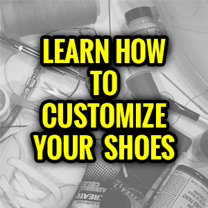 how to customize shoes
