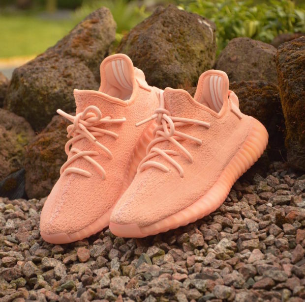 peach yeezy 380