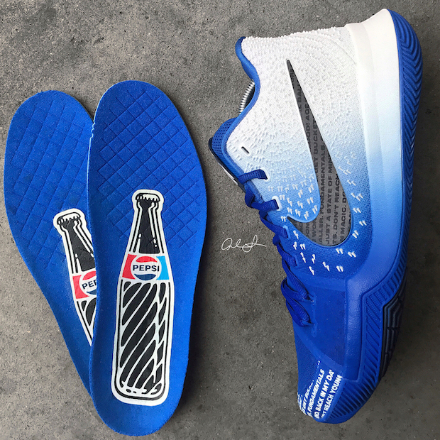 Nike Kyrie 3 Uncle Drew Pepsi Sneakers 