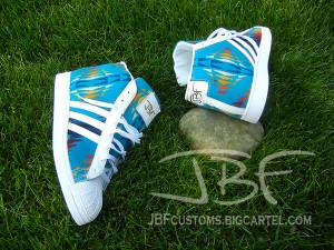 Adidas Pro Model X Pendleton Wool by JBF Customs (3)