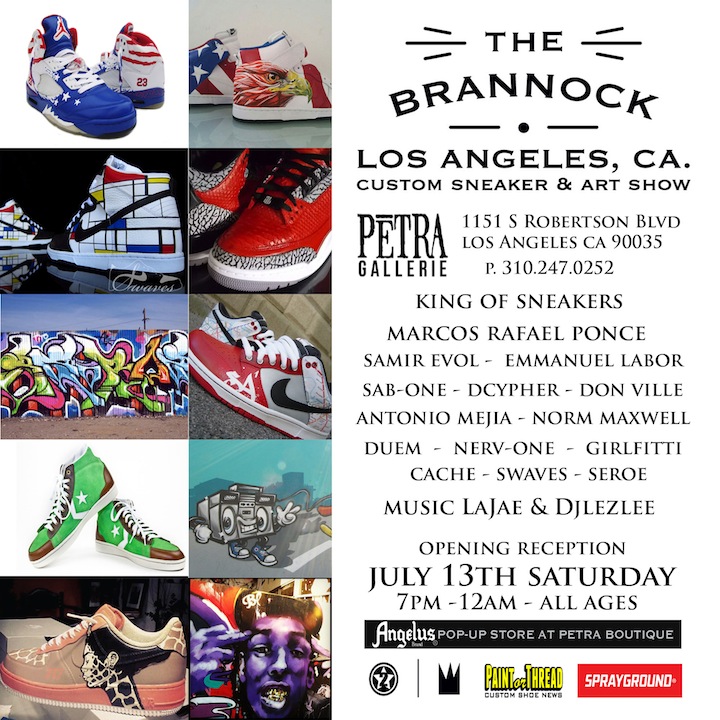 the-brannock-custom-sneaker-art-show-petra-gallery-los-angeles