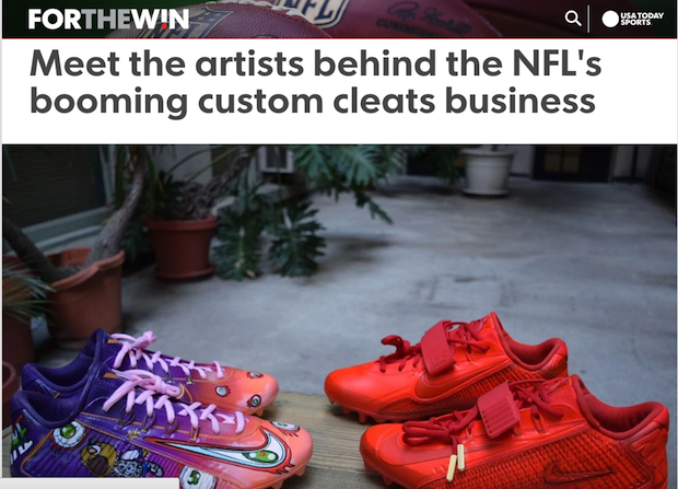 custom football cleats mache kickasso