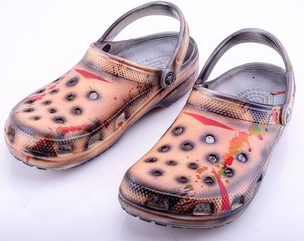 Jason Vorhees Custom Shoes Friday 13th Kickasso Crocs