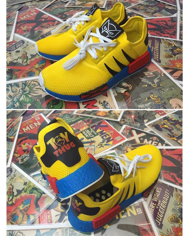 Wolverine Custom Adidas Shoes NMD