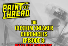 sneaker podcast paintorthread pizza hut sneakers