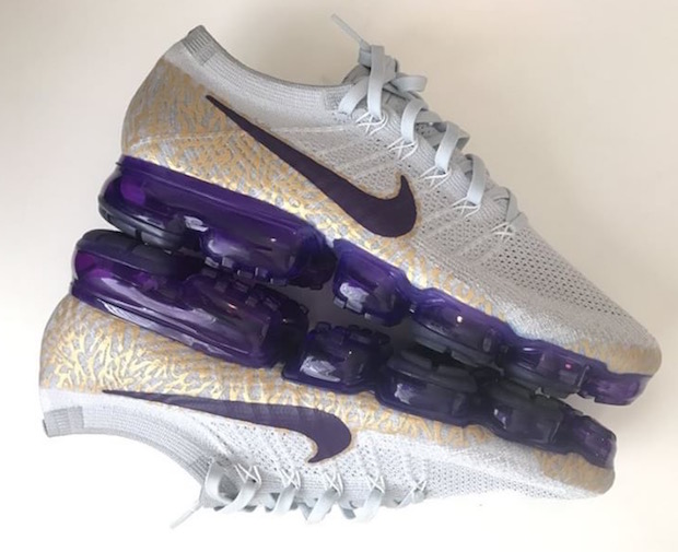 Purple Gold Nike VaporMax