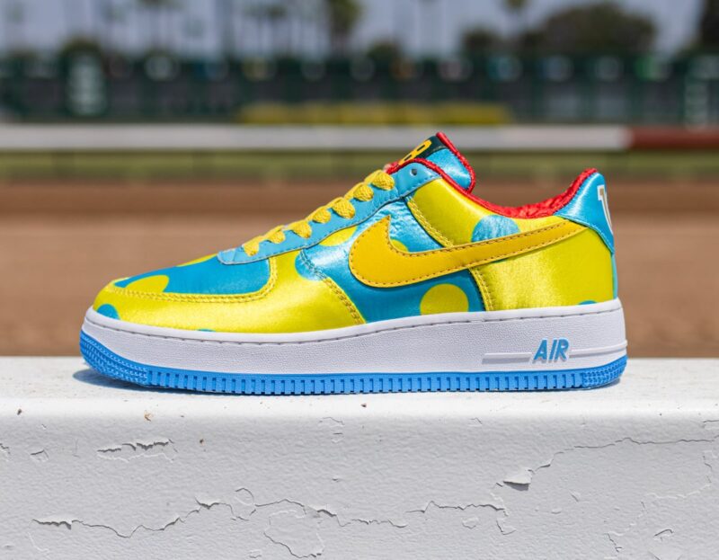 American Pharaoh inspired Nike Air Force 1 custom made sneaker